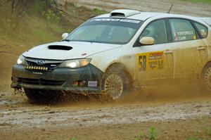 Todd Tortorelli / Cameron Carr Subaru WRX STi on SS1, J5 North I.