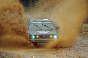 Cory Grant / Kevin Forde VW Jetta on SS1, J5 North I.