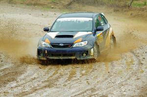 John Cirisan / Boyd Smith Subaru WRX STi on SS1, J5 North I.