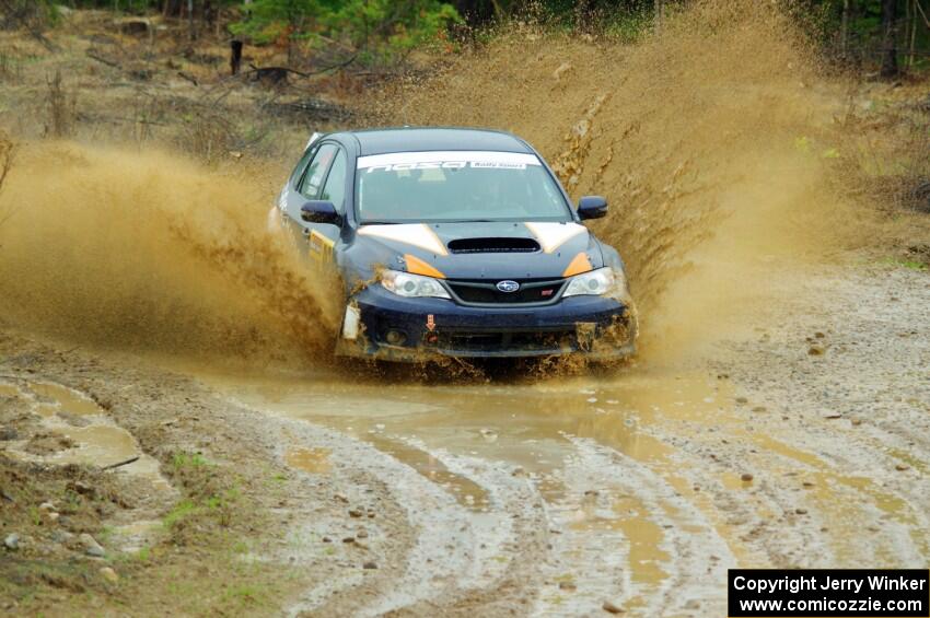 John Cirisan / Boyd Smith Subaru WRX STi on SS1, J5 North I.