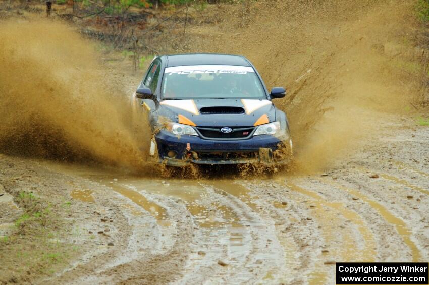 John Cirisan / Boyd Smith Subaru WRX STi on SS1, J5 North I.