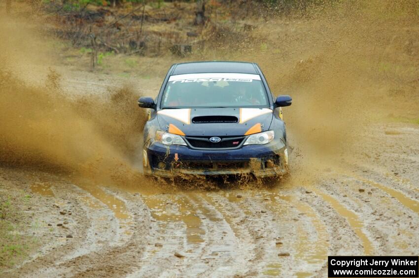 John Cirisan / Boyd Smith Subaru WRX STi on SS1, J5 North I.