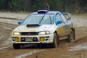 Tyler Matalas / Ian Hoge Subaru Impreza LX on SS1, J5 North I.