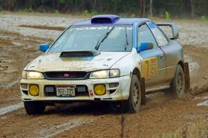 Tyler Matalas / Ian Hoge Subaru Impreza LX on SS1, J5 North I.