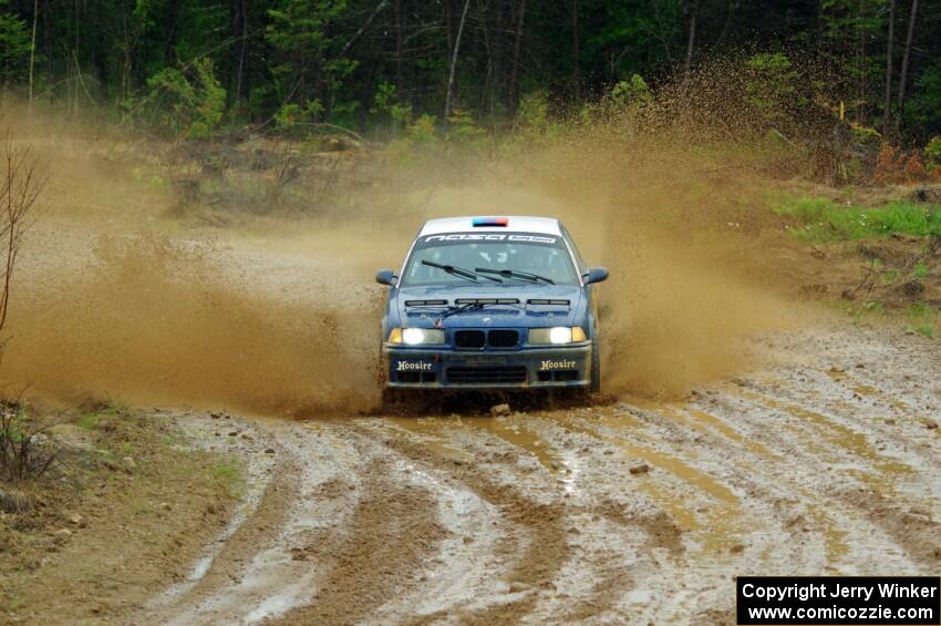 Ryan George / Heather Stieber-George BMW M3 on SS1, J5 North I.