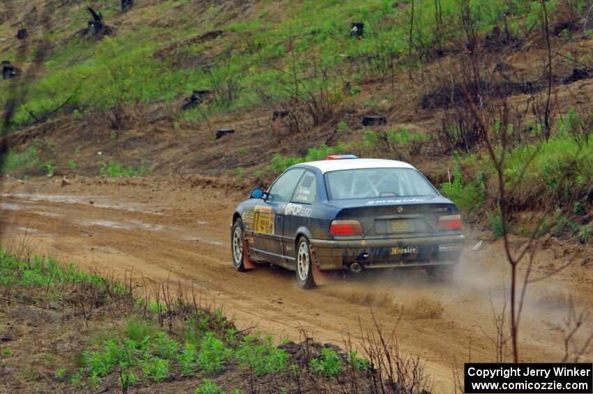 Ryan George / Heather Stieber-George BMW M3 on SS1, J5 North I.