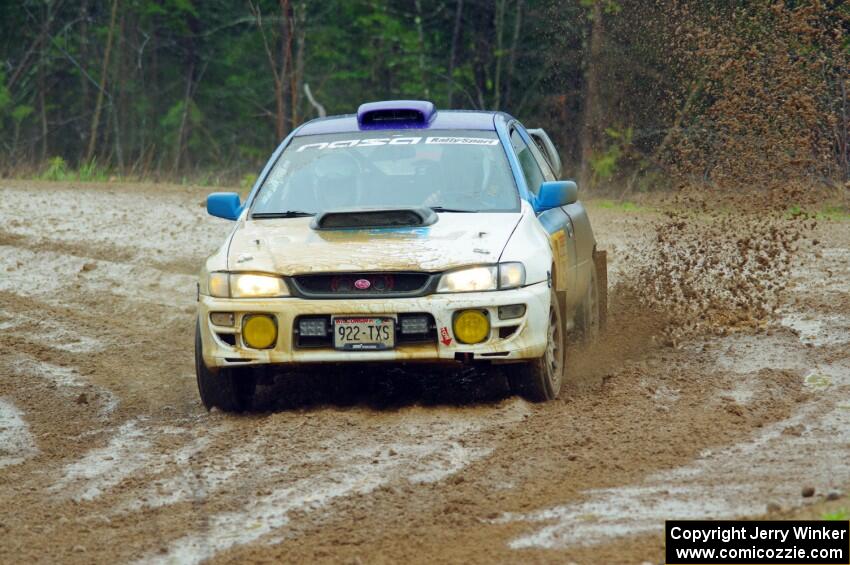 Tyler Matalas / Ian Hoge Subaru Impreza LX on SS1, J5 North I.