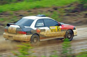 Chris Barribeau / Bryce Proseus Subaru Impreza RS on SS1, J5 North I.