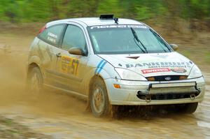 Mohammad Salehi / Rob McCarter Ford Focus on SS1, J5 North I.