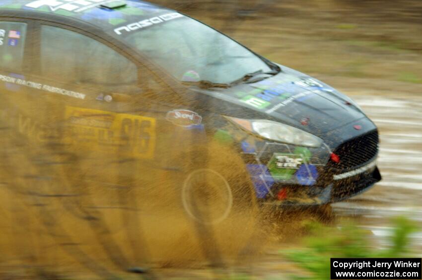 Ryan Sanders / Tabitha Lohr Ford Fiesta ST on SS1, J5 North I.