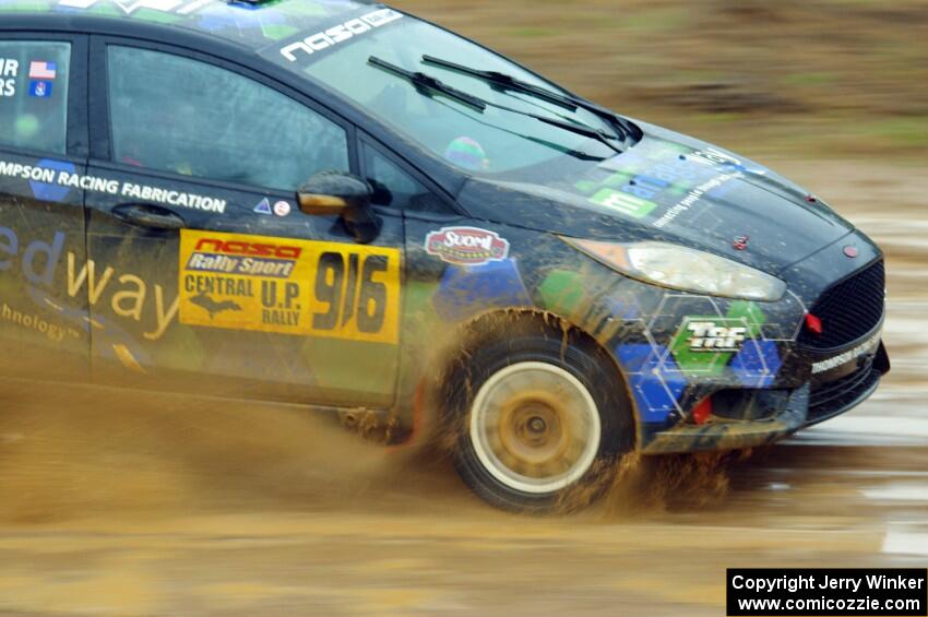 Ryan Sanders / Tabitha Lohr Ford Fiesta ST on SS1, J5 North I.