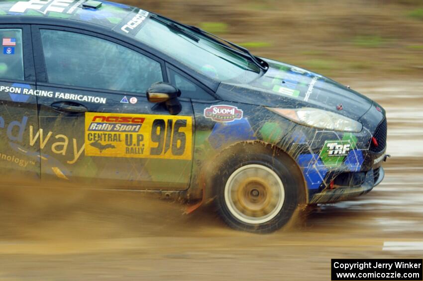 Ryan Sanders / Tabitha Lohr Ford Fiesta ST on SS1, J5 North I.