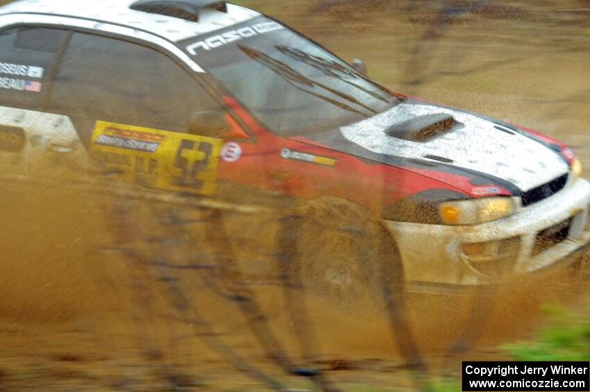 Chris Barribeau / Bryce Proseus Subaru Impreza RS on SS1, J5 North I.