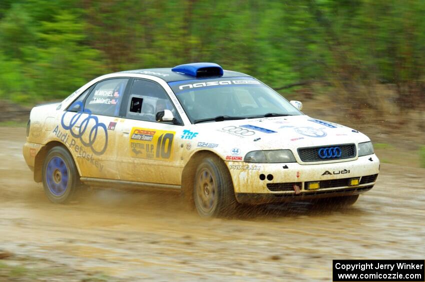 Tim Michel / Michelle Michel Audi A4 Quattro on SS1, J5 North I.