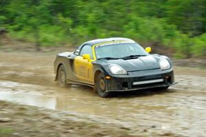 Alex Larsen / Kaitlyn Jansen Toyota MR2 on SS1, J5 North I.