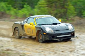 Alex Larsen / Kaitlyn Jansen Toyota MR2 on SS1, J5 North I.