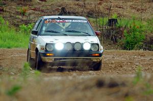 Kyle Cooper / Matt Brettschneider VW Golf on SS1, J5 North I.