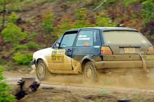 Kyle Cooper / Matt Brettschneider VW Golf on SS1, J5 North I.