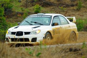 Mike Engle / Morgan Engle Subaru WRX STi on SS1, J5 North I.