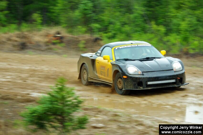 Alex Larsen / Kaitlyn Jansen Toyota MR2 on SS1, J5 North I.