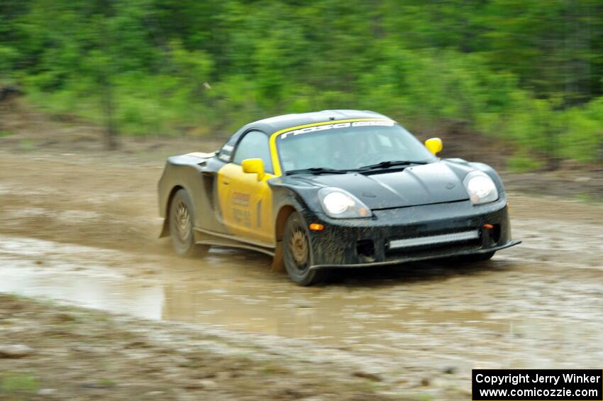 Alex Larsen / Kaitlyn Jansen Toyota MR2 on SS1, J5 North I.