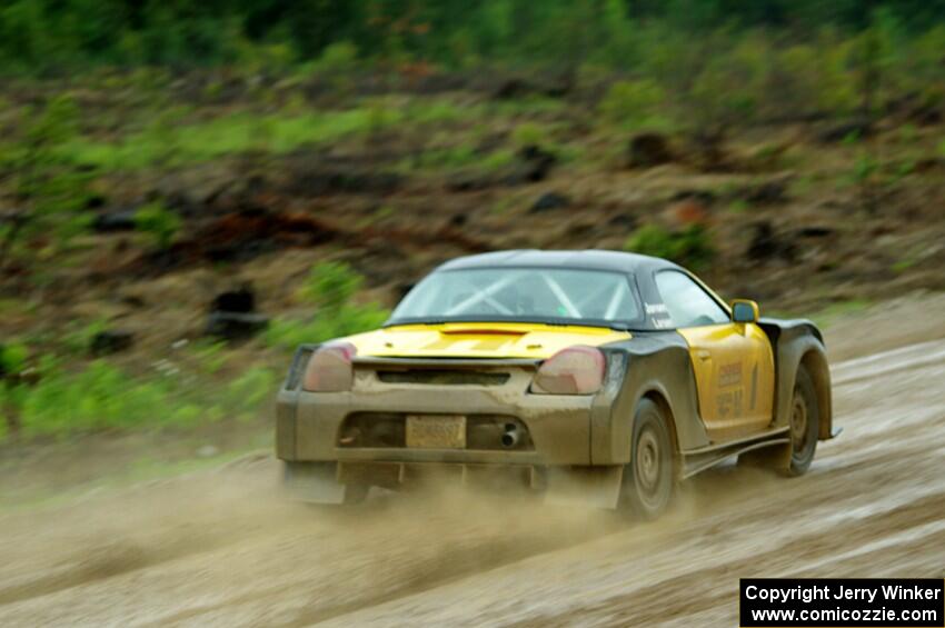 Alex Larsen / Kaitlyn Jansen Toyota MR2 on SS1, J5 North I.