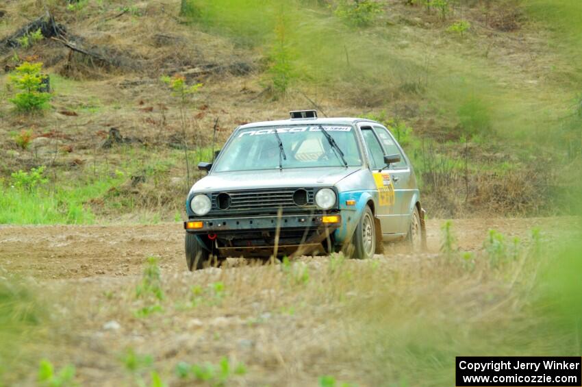 Mark Rokus / Mike Van Alphen VW GTI on SS1, J5 North I.