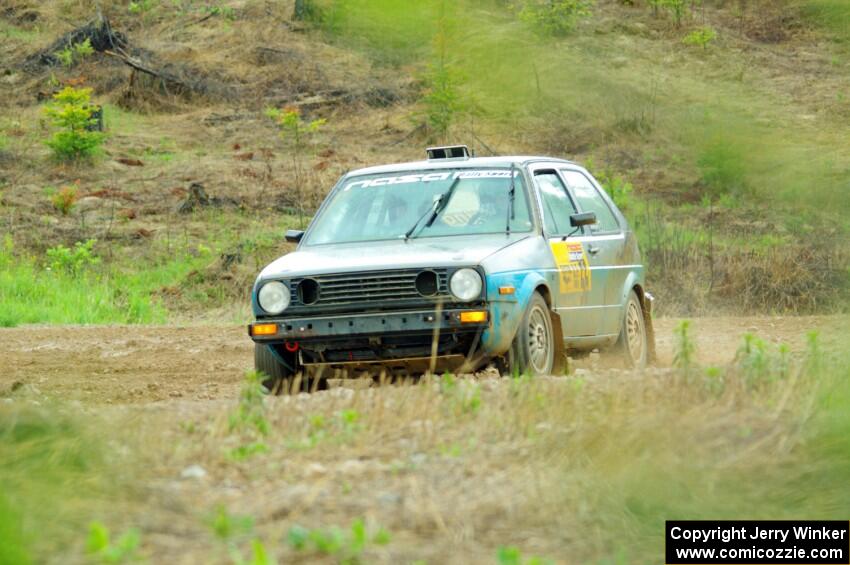 Mark Rokus / Mike Van Alphen VW GTI on SS1, J5 North I.