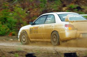 Mike Engle / Morgan Engle Subaru WRX STi on SS1, J5 North I.