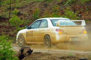 Mike Engle / Morgan Engle Subaru WRX STi on SS1, J5 North I.