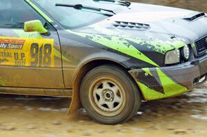 Carlos Neto / Aris Mantopoulos Audi 80 Quattro on SS1, J5 North I.