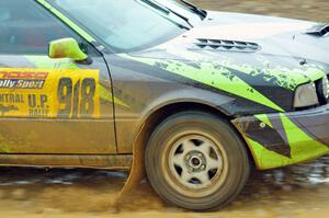 Carlos Neto / Aris Mantopoulos Audi 80 Quattro on SS1, J5 North I.