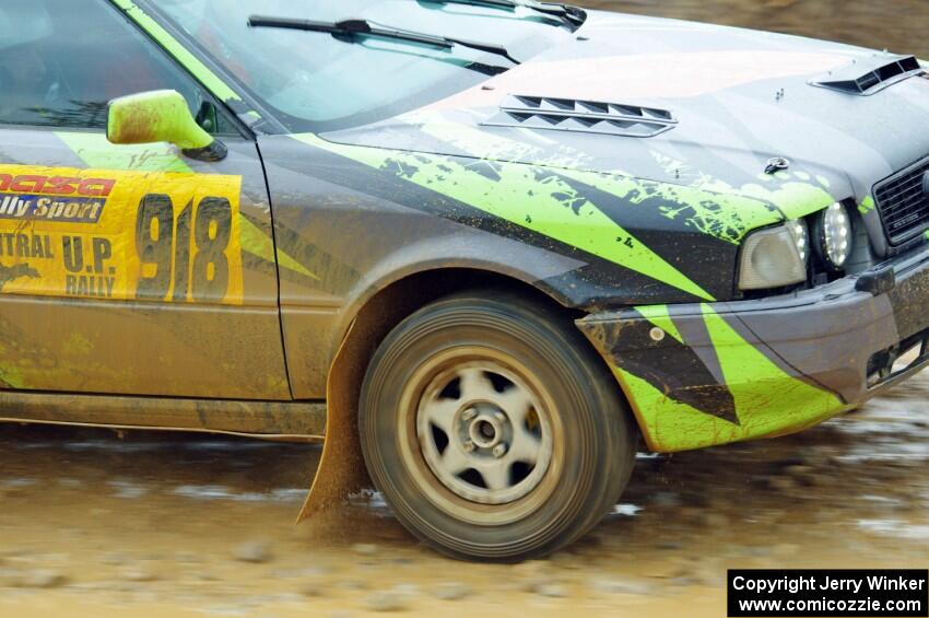 Carlos Neto / Aris Mantopoulos Audi 80 Quattro on SS1, J5 North I.