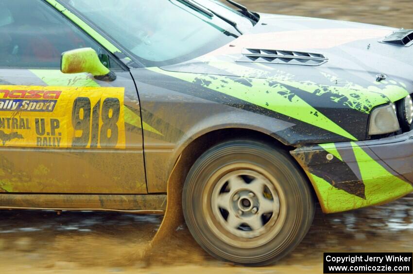 Carlos Neto / Aris Mantopoulos Audi 80 Quattro on SS1, J5 North I.