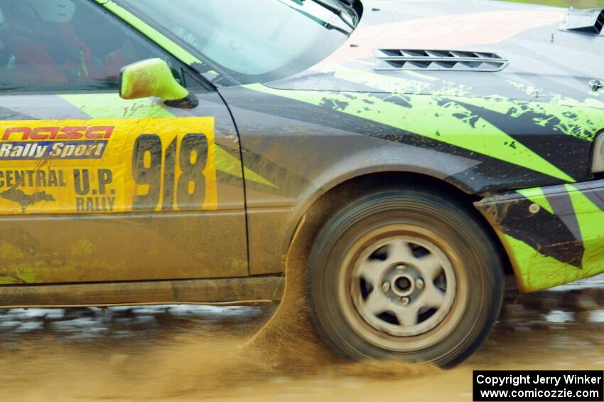 Carlos Neto / Aris Mantopoulos Audi 80 Quattro on SS1, J5 North I.