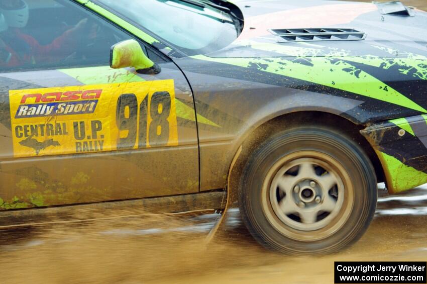 Carlos Neto / Aris Mantopoulos Audi 80 Quattro on SS1, J5 North I.