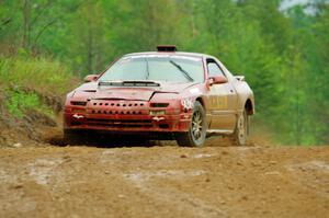 Al Dantes, Jr. / Brandon Snyder Mazda RX-7 LS on SS1, J5 North I.