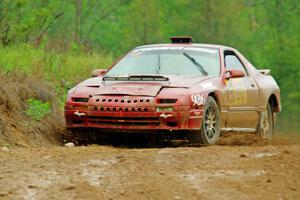 Al Dantes, Jr. / Brandon Snyder Mazda RX-7 LS on SS1, J5 North I.