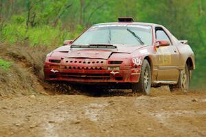 Al Dantes, Jr. / Brandon Snyder Mazda RX-7 LS on SS1, J5 North I.