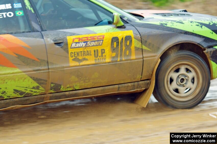 Carlos Neto / Aris Mantopoulos Audi 80 Quattro on SS1, J5 North I.