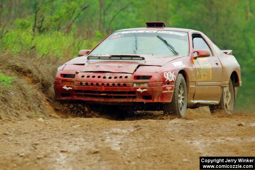 Al Dantes, Jr. / Brandon Snyder Mazda RX-7 LS on SS1, J5 North I.