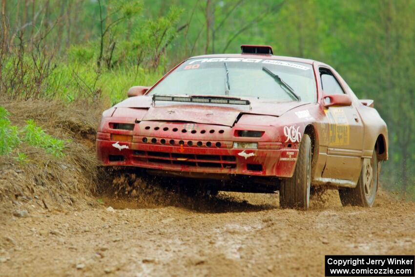 Al Dantes, Jr. / Brandon Snyder Mazda RX-7 LS on SS1, J5 North I.