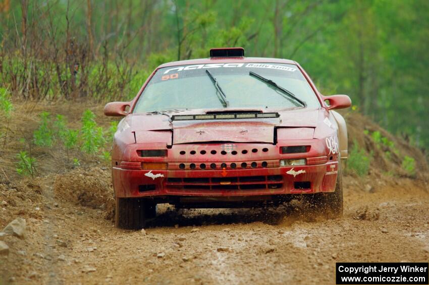 Al Dantes, Jr. / Brandon Snyder Mazda RX-7 LS on SS1, J5 North I.