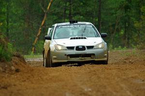 Ian McCarty / Makisa Upton Subaru Impreza 2.5RS on SS1, J5 North I.