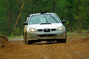 Ian McCarty / Makisa Upton Subaru Impreza 2.5RS on SS1, J5 North I.