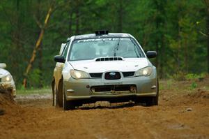 Ian McCarty / Makisa Upton Subaru Impreza 2.5RS and Pete Schaefer / Kevin Dobrowolski Subaru Impreza 2.5i on SS1, J5 North I.