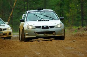 Ian McCarty / Makisa Upton Subaru Impreza 2.5RS and Pete Schaefer / Kevin Dobrowolski Subaru Impreza 2.5i on SS1, J5 North I.