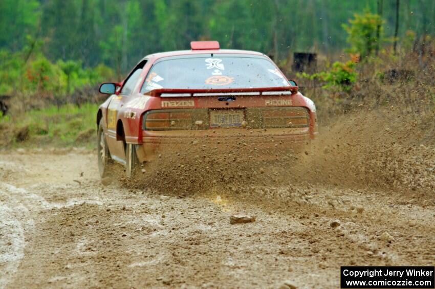 Al Dantes, Jr. / Brandon Snyder Mazda RX-7 LS on SS1, J5 North I.