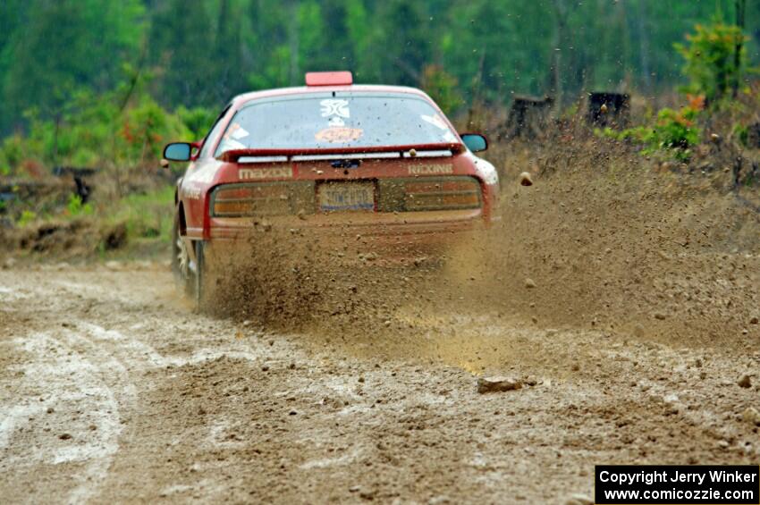 Al Dantes, Jr. / Brandon Snyder Mazda RX-7 LS on SS1, J5 North I.