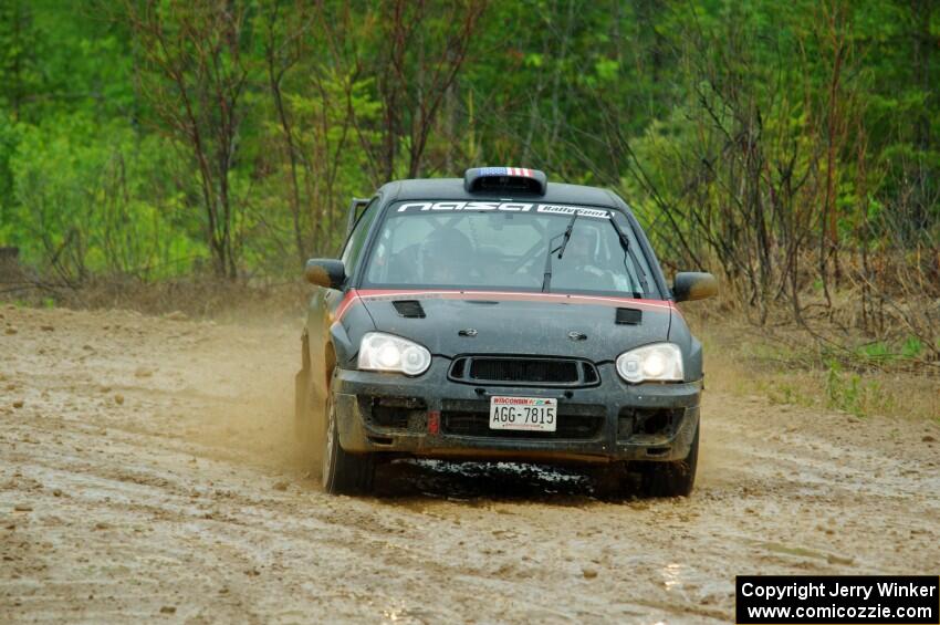 Colin Gleason / Mason Klimek Subaru Impreza 2.5RS on SS1, J5 North I.